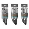 3PK Topchef Stainless Steel Garlic Press Kitchen Utensil 19cm Silver