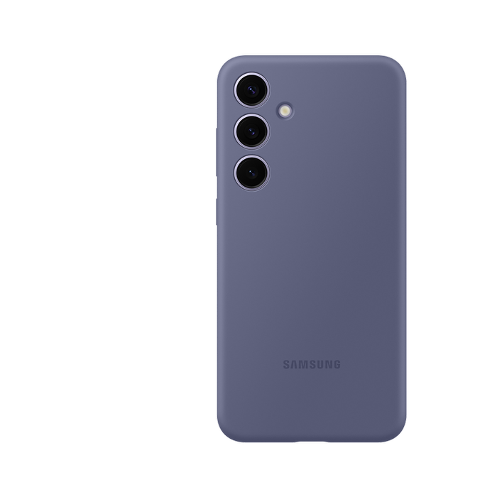 Samsung Silicone Case for Galaxy S24+ - Violet