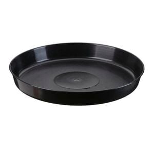 IP Plastics 20cm Round Saucer Black