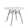 Artiss Replica Eames 4 Seater 100cm White Round Dining Table