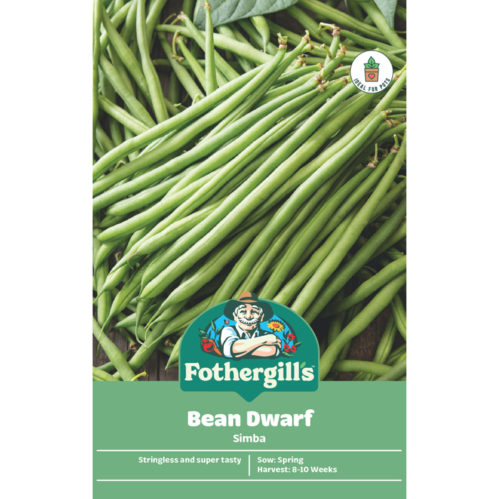 Fothergill's Simba Dwarf Bean Vegetable Seeds