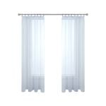 Smart Home Products White Airlie Pencil Pleat Net Sheer Curtain - 150-230 x 135cm