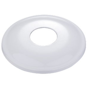 Kinetic 15mm 1/2" BSP 10mm Rise White Cover Plate