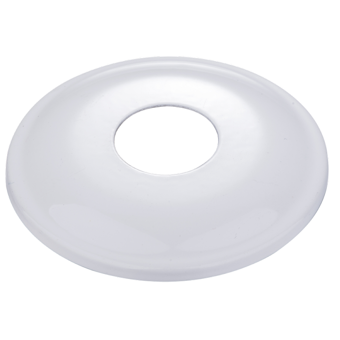 Kinetic 15mm 1/2" BSP 10mm Rise White Cover Plate