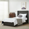 Big Lot Charcoal Chloe Gas Lift Storage Bed Frame - Charcoal, King Single
