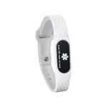 MEDI-ID  Medical ID SML/MED White Silicone Wristband