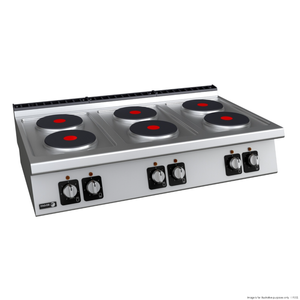 Fagor Kore 700 Series Bench Top 6 Electric Burners C-e760