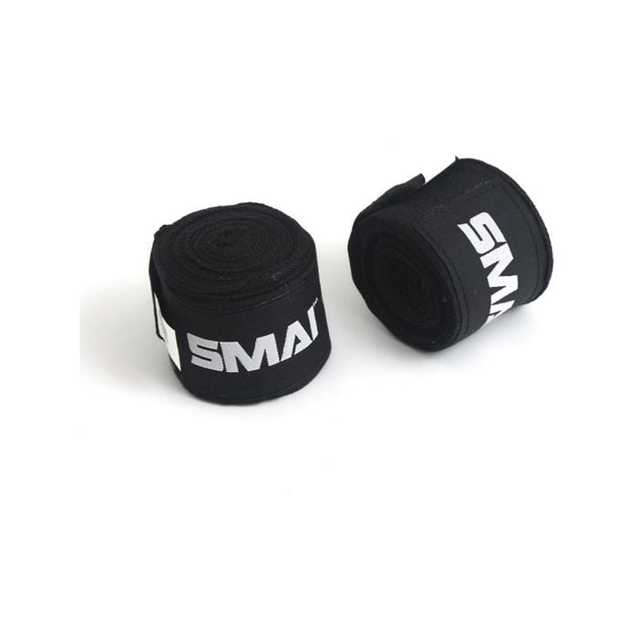 SMAI Boxing Hand Wraps 180 inch - Black
