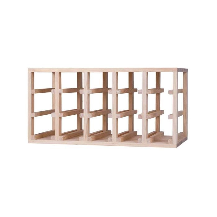 15 Bottles Wine Rack