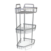 Barelli Aluminium Rust Free 3 Tier Floor Shower Caddy