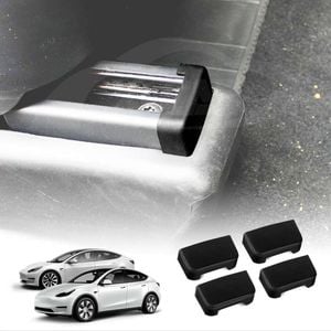 Seat Rail Cap for Tesla Model 3 2017-2023 and Model Y 2021-2024 Slide Anti-collision Rubber