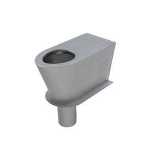 3monkeez Stainless Steel Toilet Pan