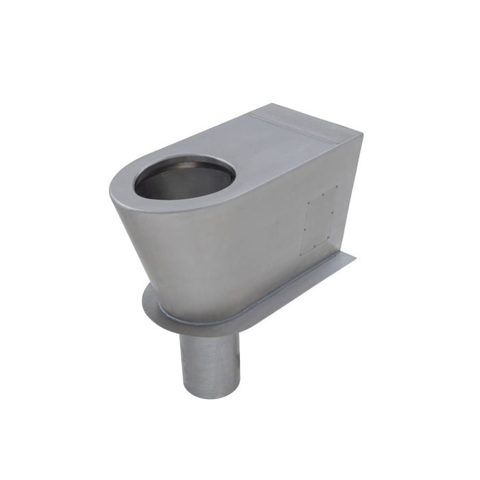 3monkeez Stainless Steel Toilet Pan