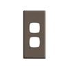 HPM LINEA 2 Gang Architrave Coverplate