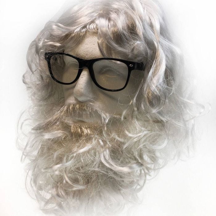 3 in 1 SANTA WIG White Beard Glasses SET Christmas Claus Xmas Costume Party
