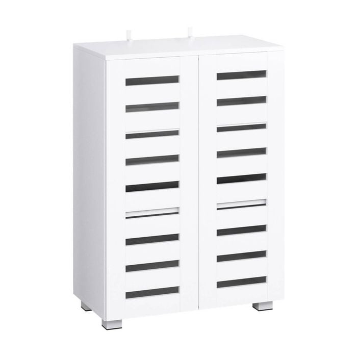 5 Tier Artiss Shoe Rack Cabinet White