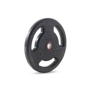 Decathlon - Rubber Weight Disc With Handles 28Mm 20Kg - 20 Kg