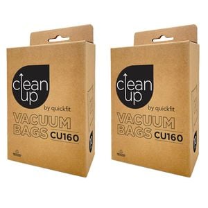 2x 10pc CleanUp CU160 Vacuum Bags for Peak Performance Durable