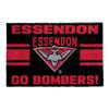 AFL 60 x 40cm Essendon Coir & PVC Doormat - Single