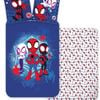 Marvel Spidey Trio Kids Quilt Cover Set - Toddler Bed Size