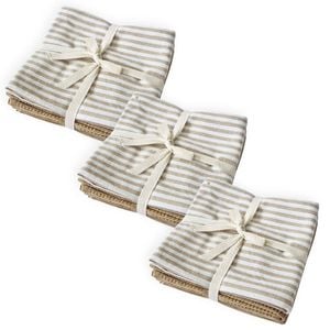9pc J Elliot Home Katerina Cotton 50x70cm Tea Towel - Natural