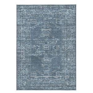 Loopsie-290cm X 200cm-edsberg Blue Vintage Washable Rug