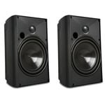 Proficient Audio Protege AW400 4" Indoor/Outdoor Speaker Pair Black