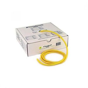 Resistance Tubing: Premium Latex for Rehab, Training and Clinics - Level 1 - 100ft - Yellow