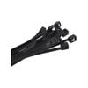 Kincrome 200mm Black Self-Cut Cable Tie 100 Pack
