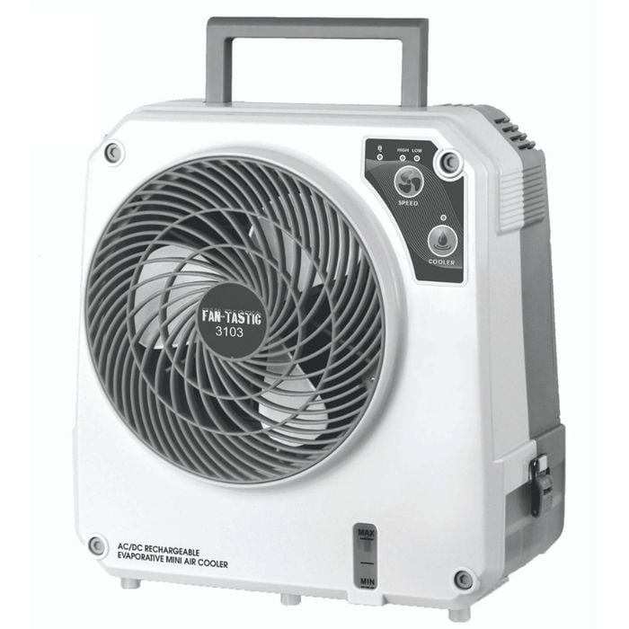 IceO Cube 12v Evaporative Air Cooler Portable & Rechargeable Caravan RV 12 Volt
