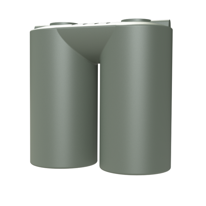 Melro Tanks 10000L Rivergum Tall Slimline 10010 Poly Water Tank