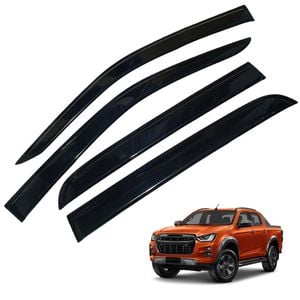 Weathershields for Isuzu DMAX D-MAX Dual Cab 2020-Onwards Weather Shields Wind Deflectors Visor
