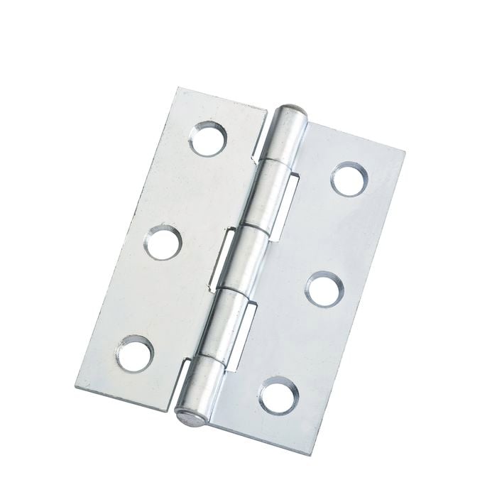Lane 70mm Zinc Plated Butt Hinge - 20 Pack