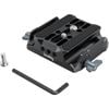 SmallRig Universal LWS Baseplate with Dual 15mm Rod Clamp