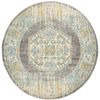 The Rug Connection Sol 944 Grey 200x200cm - Medium Round Transitional Pet Friendly Indoor Rug