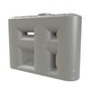 Melro Tanks 3000L Birch Grey Slimline 3060 Poly Water Tank