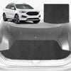 6D Diamond Car Boot Mat for Ford Endura CA2018-2020-5 Seater-Cargo Mat-Black-Outback GT