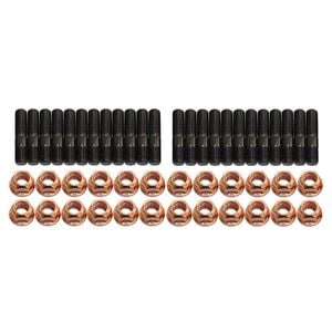 24 Pcs M10x1.25x45mm High Tensile Stud Kit For Manifold & Turbo