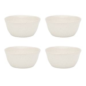 4PK Ecology Ottawa Calico Stoneware Round Rice Bowl 13.5cm
