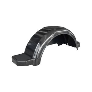 Sunrise Single Guard Plastic With Steps And Cover Suit 13" Wheels - Black - Sgp13b