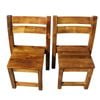 Children Acacia Stacking Chairs- set of 2