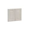 Kaboodle 600mm Provincial White Heritage Farmhouse Sink Doors - 2 Pack