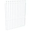 ProtectorAl 1201-1500W x 1800H Pearl White Aluminium Batten Garden Gate