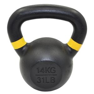 14kg Premium Powder Coated Cast Iron Kttlebell Weight Commercial Grade