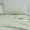 Cloud Linen NZ King 250 Thread Count Organic Cotton Bedding Sheet Set Moss