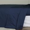 Bedding Co. Flat Sheet 1200TC Egyptian Cotton Navy Blue King Single