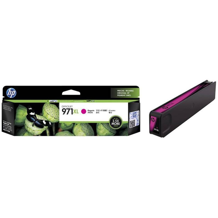 HP GENUINE Original HP 971XL Magenta Ink Cartridge Toner CN627AA Officejet Pro