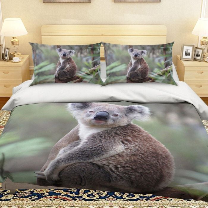 3D Koala 1968 Bedding Set Pillowcases Quilt Duvet Cover Set Queen King