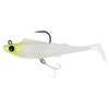 Berkley 2022 Shimma Pro Rig 4.5" Rigged Soft Plastic Fishing Lure Chartruse White