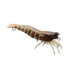 Pro Lure Hybrid Shrimp 58mm Rigged Soft Plastic Fishing Lure River Prawn